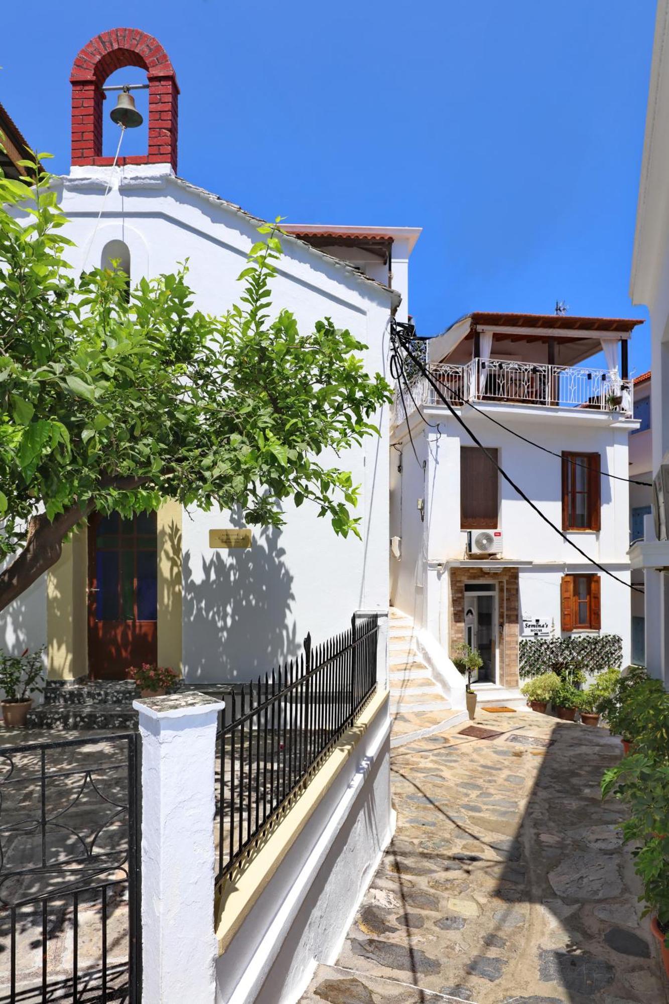 Seminas House Villa Skopelos Town Bagian luar foto