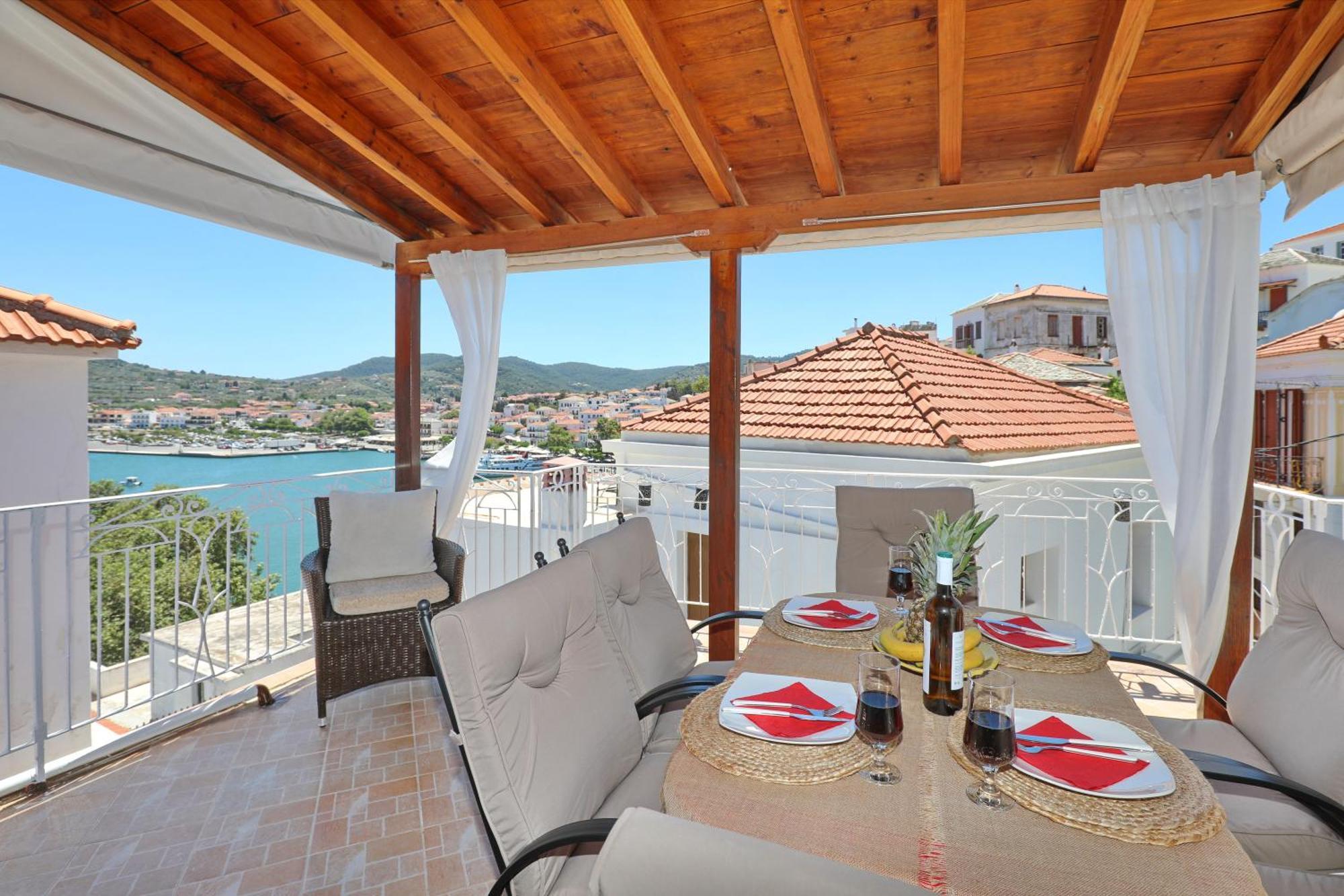 Seminas House Villa Skopelos Town Bagian luar foto