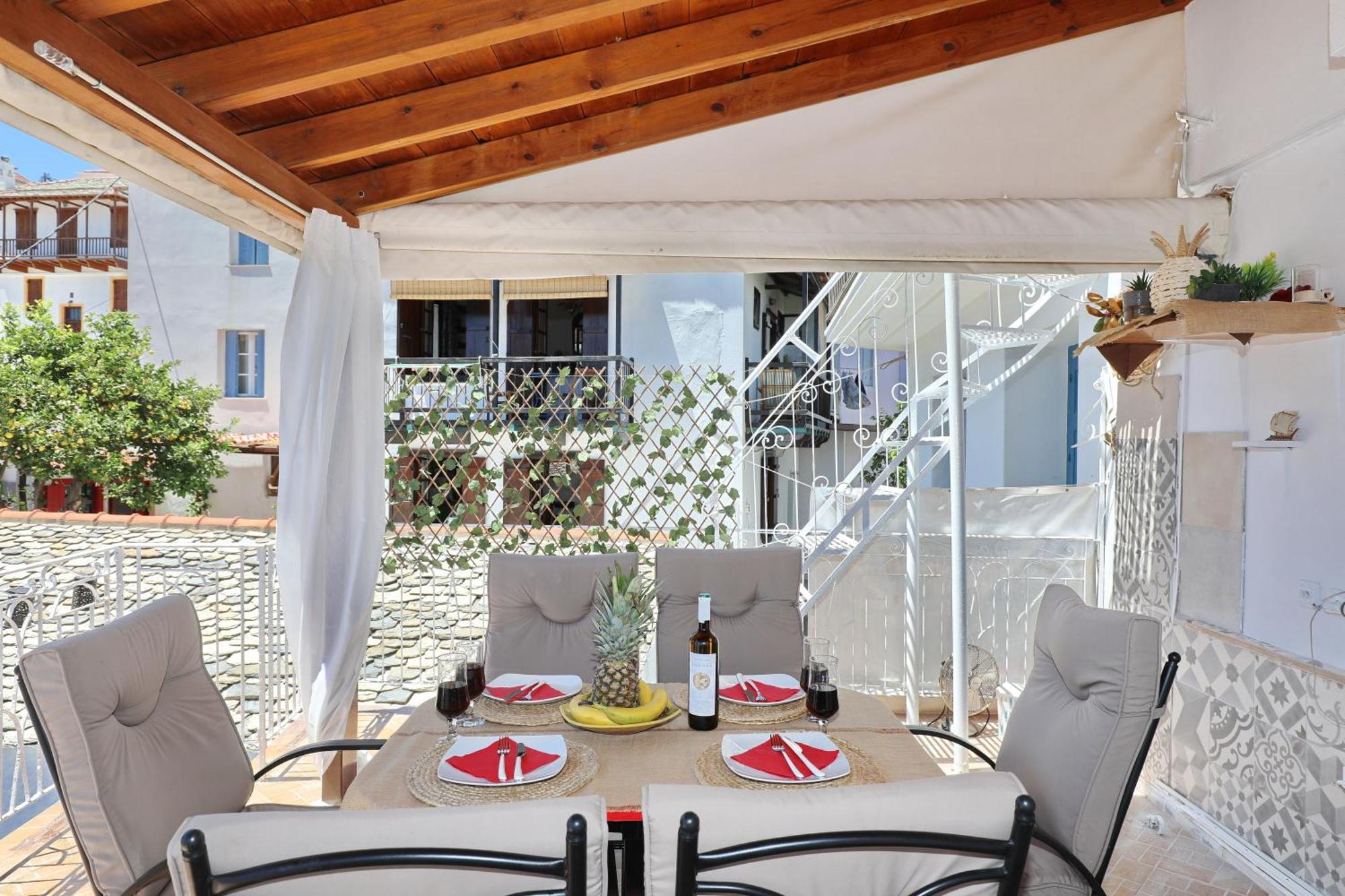 Seminas House Villa Skopelos Town Bagian luar foto