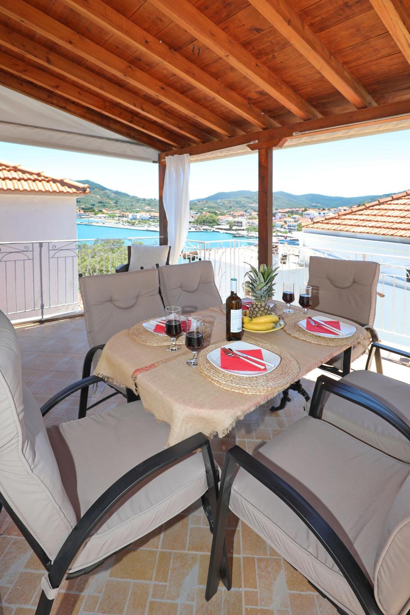 Seminas House Villa Skopelos Town Bagian luar foto