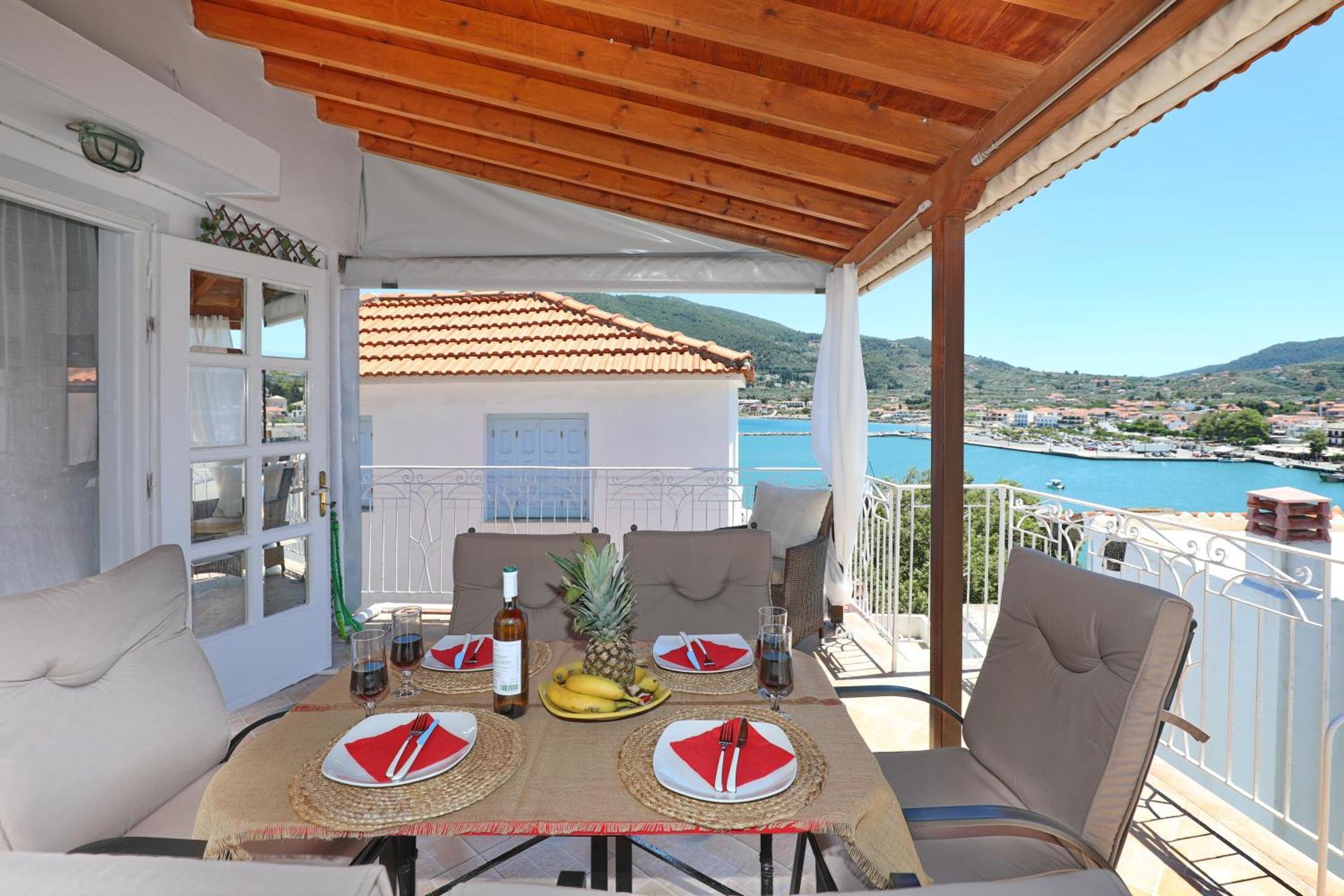 Seminas House Villa Skopelos Town Bagian luar foto
